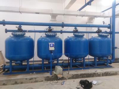 4臺200t/h淺層砂過濾器
